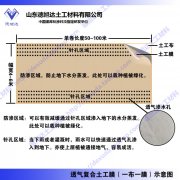 透氣復合土工膜作用及功能